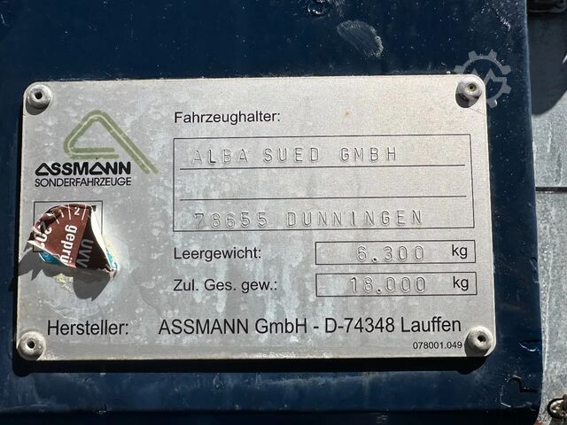 Tank Diversen ASSMANN SAUG / DRUCK CHEMIE V4A EDELSTAHL
