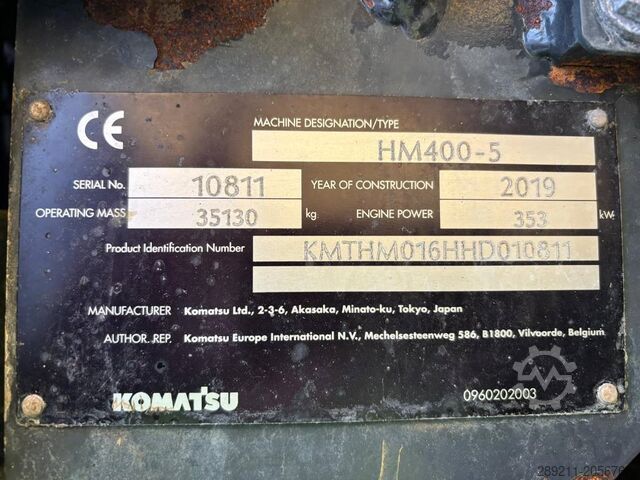 Kiepwagen Komatsu HM 400-5