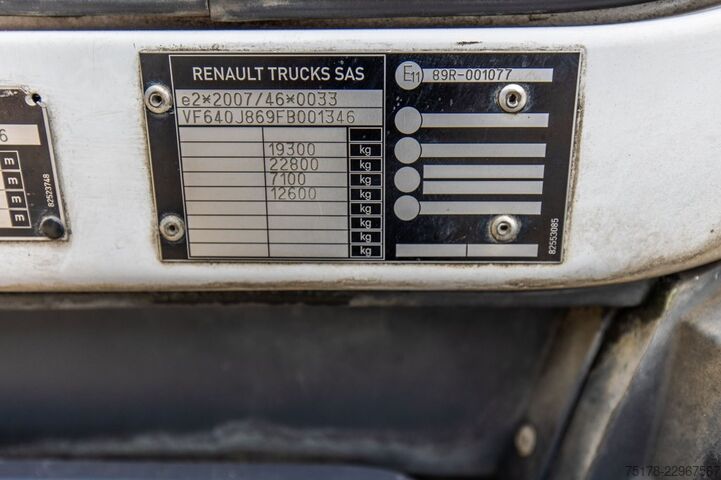  RENAULT D19 280 DTI+DHOLLANDIA 2T.