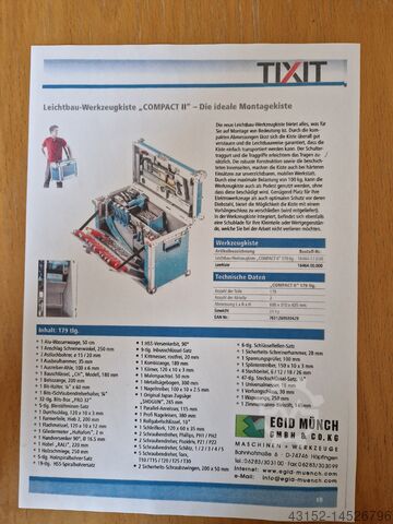 ▷ TIXIT Compact II buy used at Werktuigen - Price: €1,150