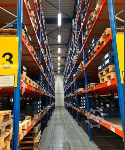 Palettenregal H:7,00m, 3.000kg, 2.700mm SLP