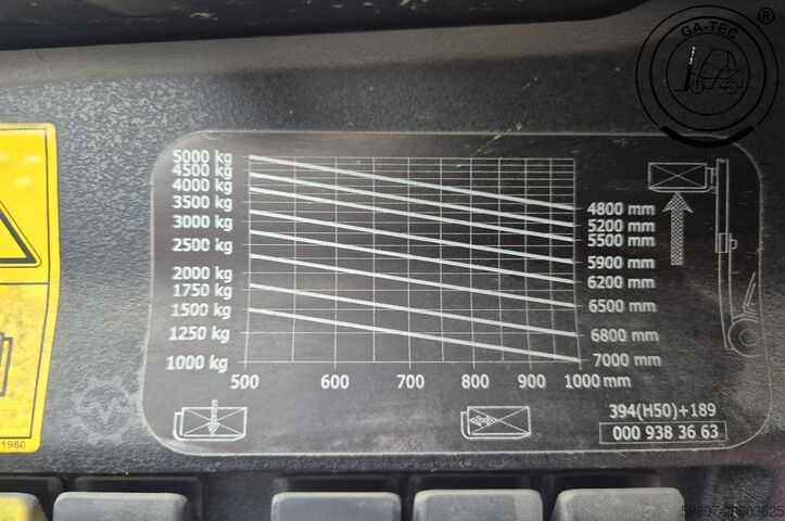 Chariot élévateur à fourche diesel Linde H50D