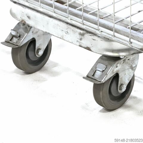 Gebrauchte Anti-Diebstahl Rollbehälter A-Gestell, nestbar, L: 840, B: 730, H: 1700 (mm). Kruizinga 98-6039GB