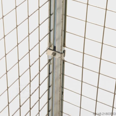 Gebrauchte Anti-Diebstahl Rollbehälter feste Konstruktion, L: 800, B: 720, H: 1760 (mm). Kruizinga 98-626GB