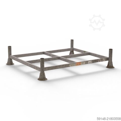 Kullanılmış seyyar traversli paletler, 48,3x3,25 mm çıtalar için uygun, Uzunluk: 1400 mm, Genişlik: Kruizinga 98-628GB