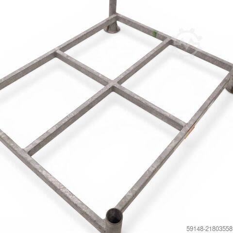 Kullanılmış seyyar traversli paletler, 48,3x3,25 mm çıtalar için uygun, Uzunluk: 1400 mm, Genişlik: Kruizinga 98-628GB