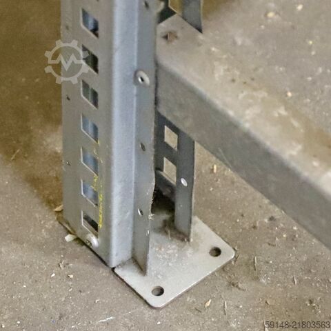 Gebruikte Stellingen met bakken combinatieset aanbouwsectie  - B:1370 x D:560 x H:1640mm - Kruizinga 98-628GB-AB