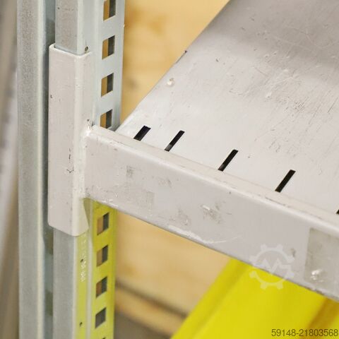 Gebruikte Stellingen met bakken combinatieset beginsectie  - B:1400 x D:560 x H:1640mm - Kruizinga 98-628GB-S1