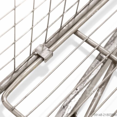 Gebrauchte Anti-Diebstahl Rollbehälter A-Gestell, nestbar, L: 850, B: 710, H: 1670 (mm). Kruizinga 98-631GB