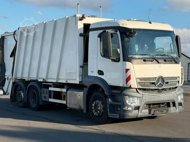 Kamion za odvoz smeća MERCEDES-BENZ Antos 2533 6x2 Faun Variopress 524 + Zoeller