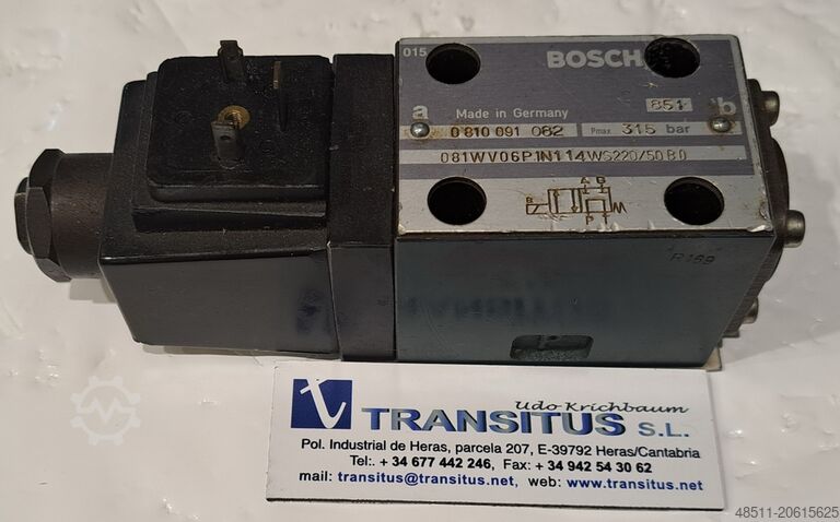 RegelunitHYDRAULISCHE KLEP Bosch 0810091082