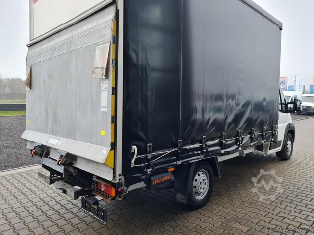 Βαν με κουρτίνα πλευράς Peugeot Boxer 35 Pritsche 2x Schiebe Plane LBW L4 KLIMA