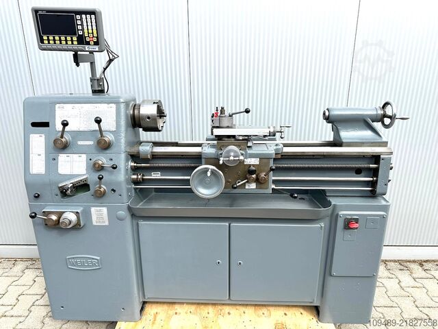 Leid-/trekspindeldraaibank/WEILER 330 WEILER LZ 330 incl. neuer 3-Achsdigitalanzeige