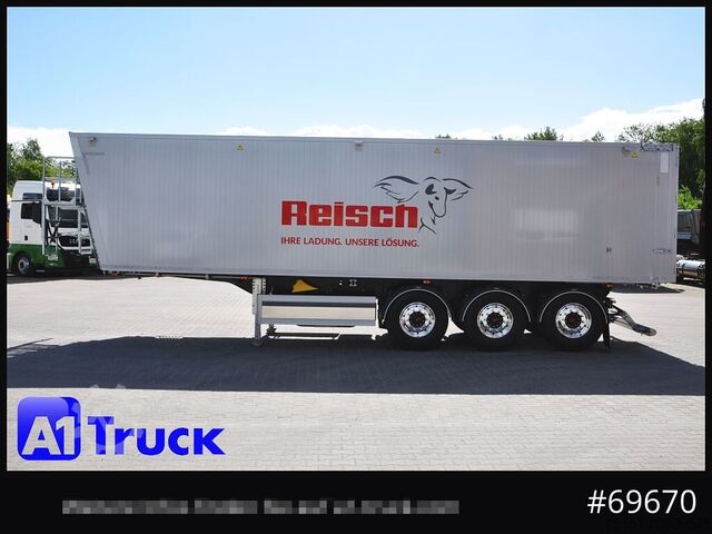 Naczepa wywrotka REISCH RHKS, Alu-Kippmulde 52m³, Kombitüren, Alufelgen, Liftachse,