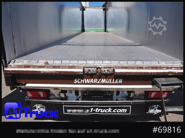 Naczepa z ruchomą podłogą SCHWARZMUELLER Vollalu, 90m³, 7620 Kg, Lift CF 8mm,