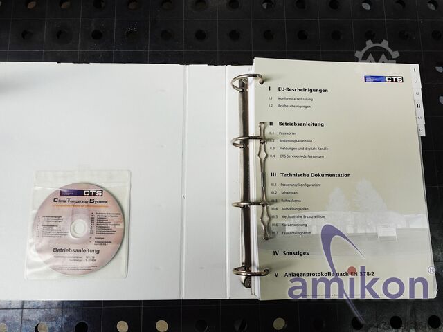 Komora pro testování teplotních šoků CTS TSS-70/32 -80°C bis +200°C