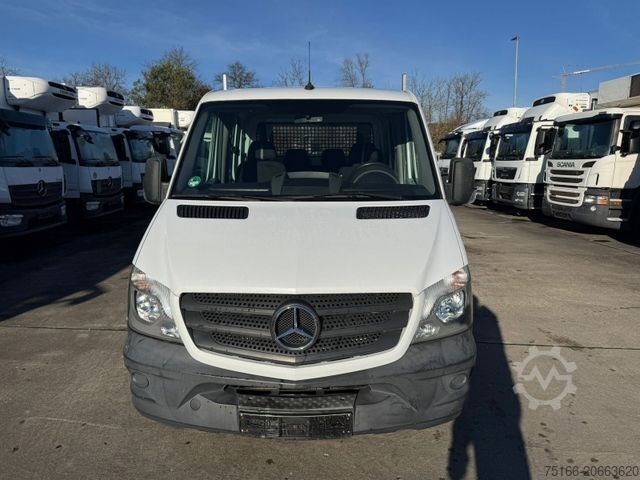Pick-up skåpbil MERCEDES-BENZ SPRINTER 314 CDI DOKA 6-Sitzer MAXI-Pritsche+AHK