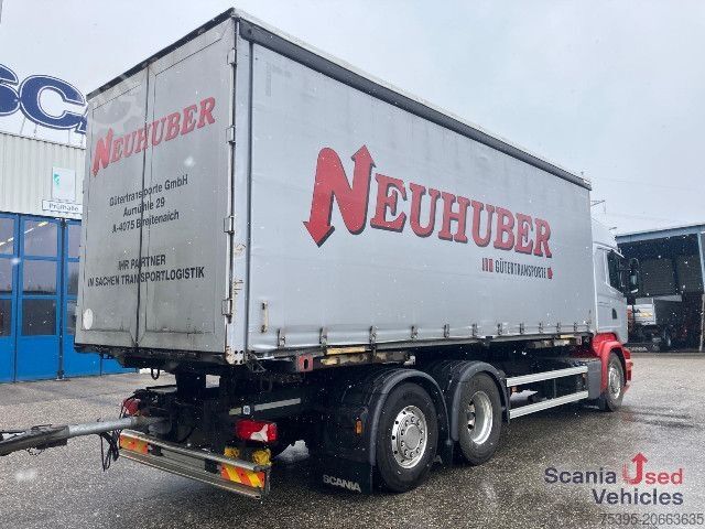 Lastbil med utbytbar kaross Scania R 410 LB6x2*4HNB BDF Komplettzug !!