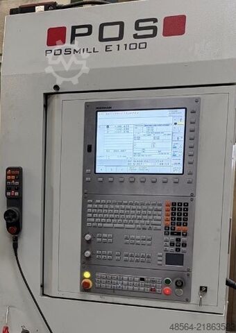 Centro di lavoro verticale POSmill E 1100