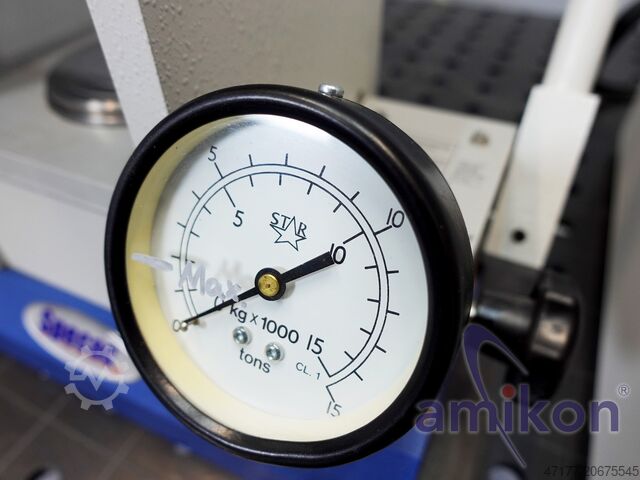 Presse Specac Laborpresse Atlas 15T mit Temperaturregelgerät