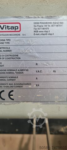 Sistema de perfuração multi-suporte para linha a Vitap SIGMA 2TA