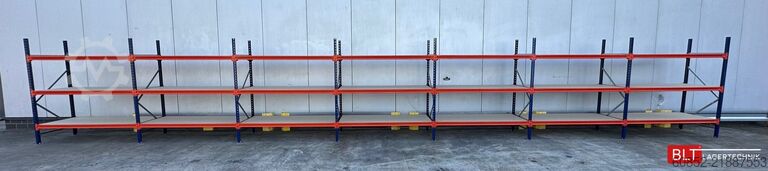 ράφι αποθήκευσης μεγάλης ανοίγματος ca. 28,55 lfm. Weitspannregale H: 200 cm T: 80 cm , 400 kg Fachlast , 3 Ebenen