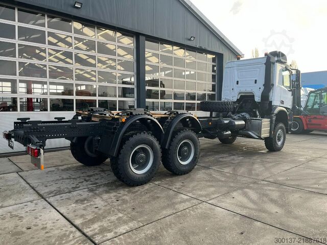 Alváz vezetőfülkével Mercedes-Benz Arocs 3340 A 6x6 Chassis Cabin