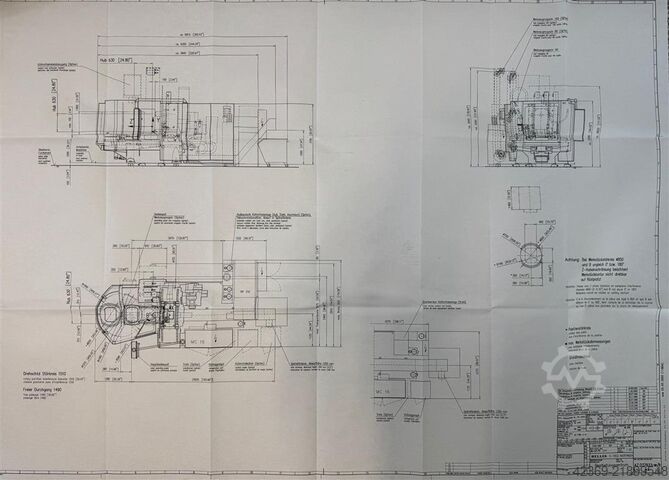 Centru de prelucrare - orizontal HELLER MC 16 5-Achsen