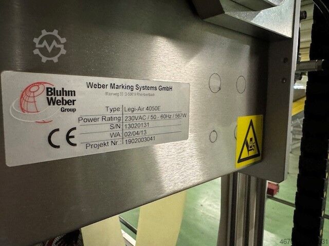 Etikettierer Weber 4050E