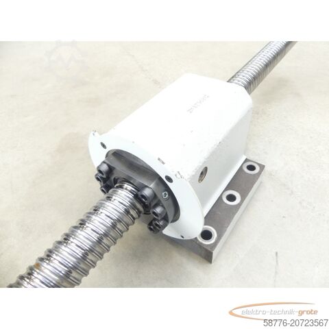 Component Rexroth Emag -  Spindel / Kugelgewindetrieb + R150357086 Kugelumlaufspindelmutter SN: 174