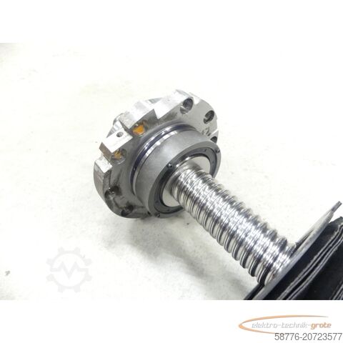 Component Rexroth Emag - Spindel / Kugelgewindetrieb + R150357086 Kugelumlaufspindelmutter SN. 177