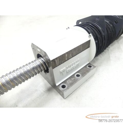 Component Rexroth Emag - Spindel / Kugelgewindetrieb + R150357086 Kugelumlaufspindelmutter SN. 177