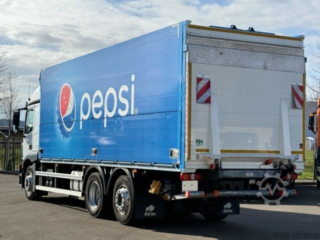Camião de bebidas MERCEDES-BENZ ACTROS 2540 L / E6 / LBW / LENKACHSE / 19 PAL