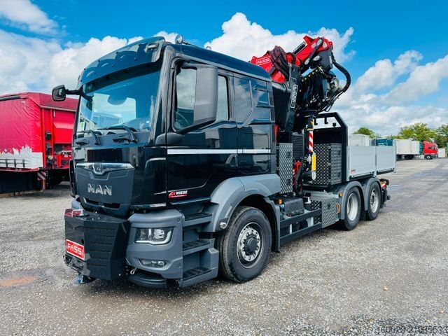 Speciální nákladní automobil MAN 26.480 6x4-4 Hydrodrive Fassi Kran F545 Jib