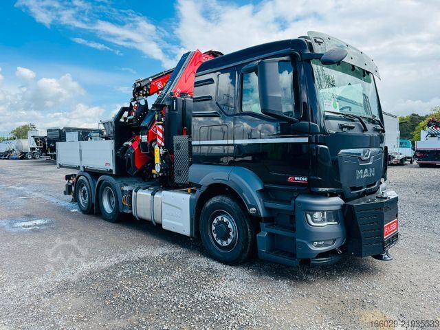 Speciální nákladní automobil MAN 26.480 6x4-4 Hydrodrive Fassi Kran F545 Jib