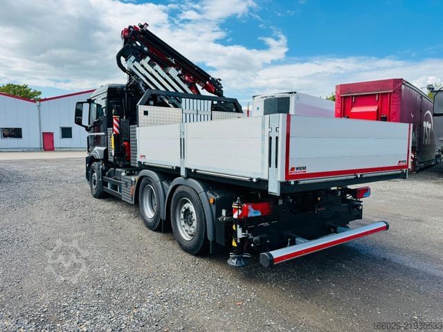 Speciální nákladní automobil MAN 26.480 6x4-4 Hydrodrive Fassi Kran F545 Jib