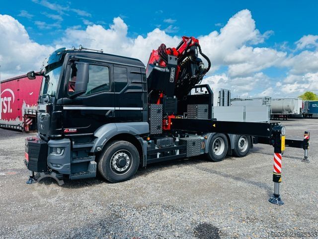 Speciální nákladní automobil MAN 26.480 6x4-4 Hydrodrive Fassi Kran F545 Jib