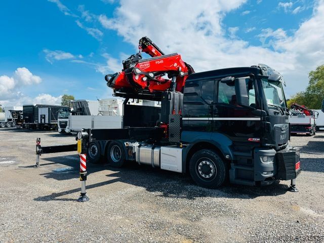 Valník MAN 26.480 6x4-4 Hydrodrive Fassi Kran F545 Jib