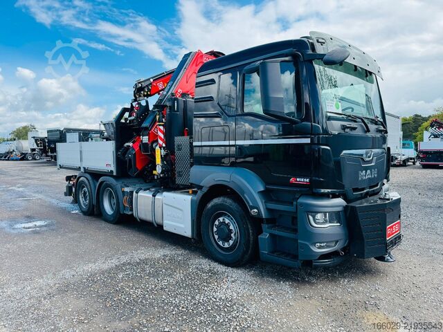 Żuraw samochodowy MAN 26.480 6x4-4 Hydrodrive Fassi Kran F545 Jib