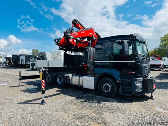 Żuraw samochodowy MAN 26.480 6x4-4 Hydrodrive Fassi Kran F545 Jib
