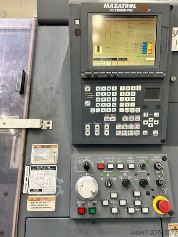 CNC turning and milling center MAZAK SQT 200 MS