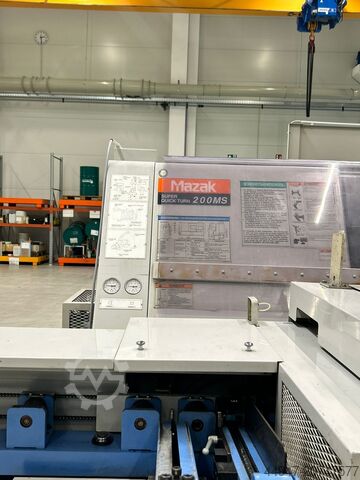 CNC turning and milling center MAZAK SQT 200 MS