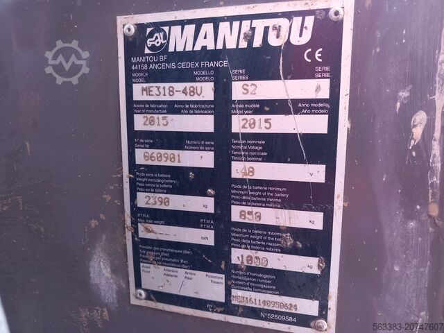 Heftruck Manitou ME 308-48V