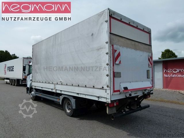 Furgão cortina de lona MERCEDES-BENZ Atego 818L, Pritsche Plane, LBW, Klima, AHK, DE