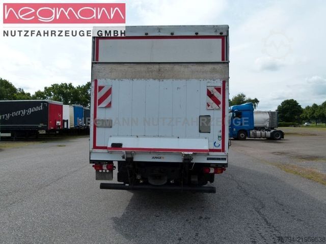 Camião plataforma com lona MERCEDES-BENZ Atego 818L, Pritsche Plane LBW, Klima, AHK, DE.
