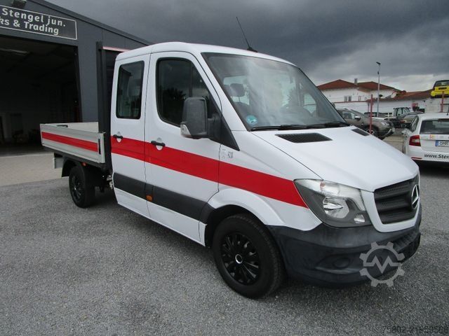 Pick-up varevogn MERCEDES-BENZ Sprinter 214 CDI EURO.6*Werkstattwagen+DOKA+AHK*