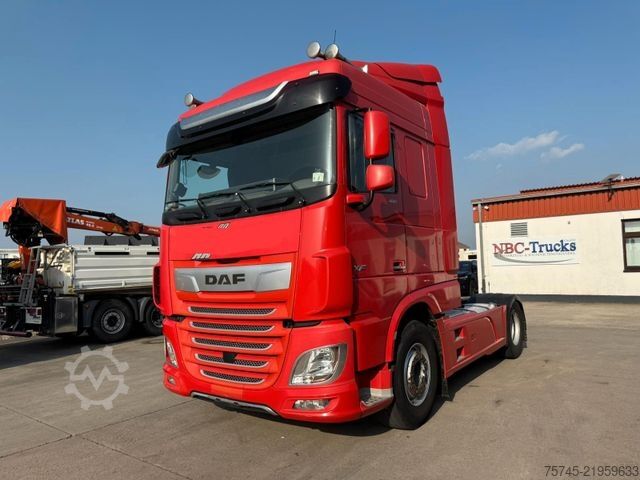 Tracteur routier standard DAF XF 480 * SPACE CAP * RETARDER * 2 X TANK*1. HAND