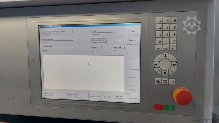 Hydromechaniczna prasa krawędziowa CNC TRUMPF TruBend 7036-B19