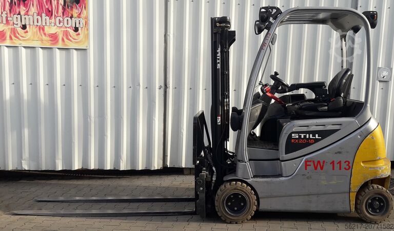 Forklift ID No. E00102 STILL RX20 - 18 P/H
