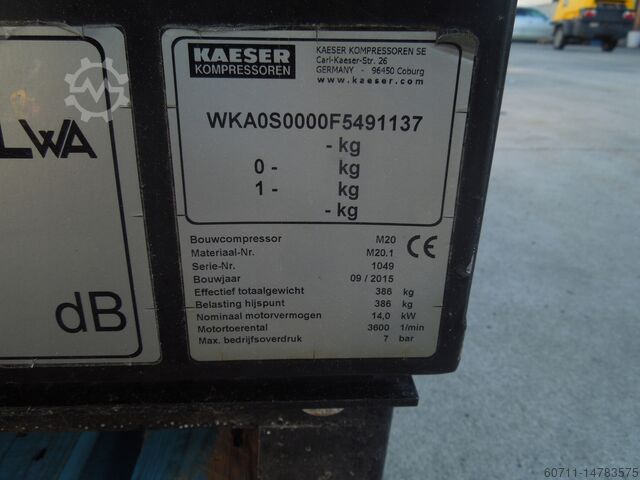 Compresor cu șurub Kaeser M20